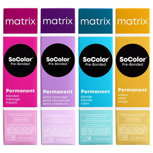 Color de cabello permanente preunido Matrix SoColor 3 oz elige color o desarrollador Foto 1 de 2