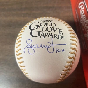 ANDRUW JONES AUTOGRAPHED SIGNED OMLB GOLD GLOVE BASEBALL JSA CERTIFIED - Picture 1 of 1
