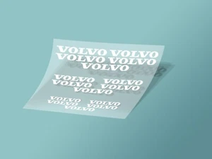 15pcs Volvo Caliper Decal Stickers, Die-Cut Vinyl Decal Sticker - Picture 1 of 2