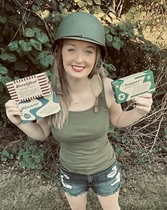 Complete Edible Late War Morale K Ration -Your Choice Breakfast Dinner Or Supper - Picture 1 of 15
