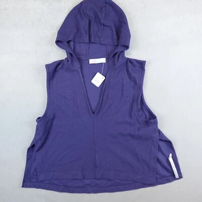 Sudadera con capucha Free People Beach cuello en V pulóver sin mangas de gran tamaño para mujer mediana Foto 1 de 4