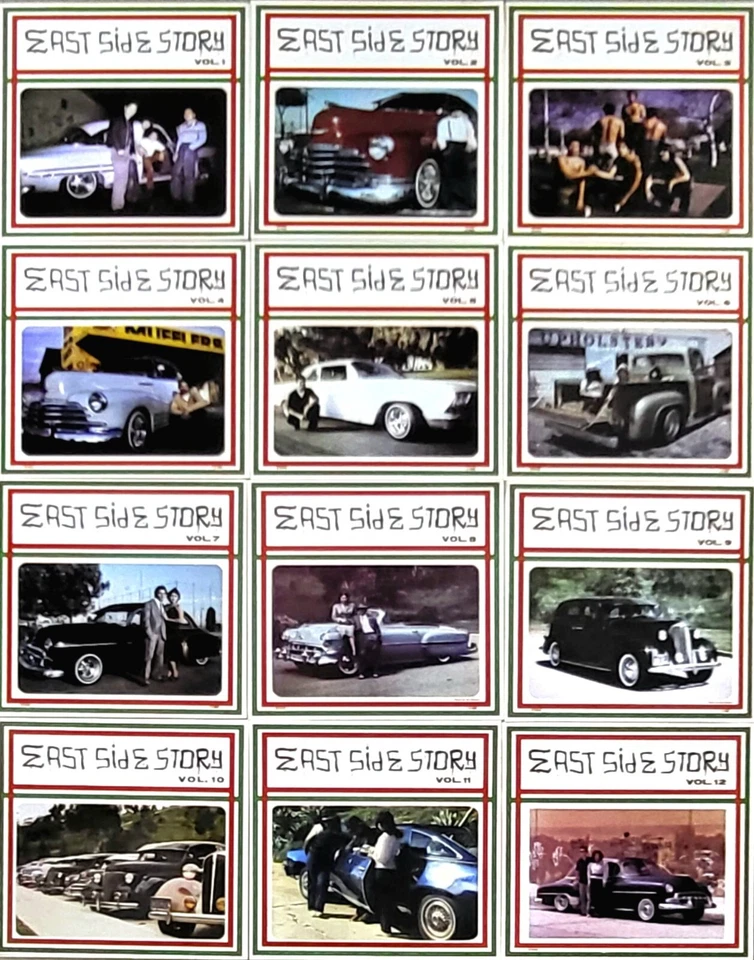 OG - EAST SIDE STORY STICKERS $3.00 EACH VOL.1-12 - 4"×4" WEATHER PROOF BACK CUT - Image 1 of 4