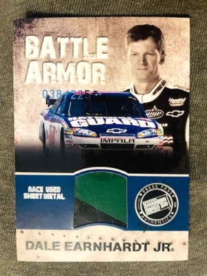2010 Press Pass Stealth Dale Earnhardt Jr. Race Used Sheet Metal Relic /225 Rare - Image 1 of 2