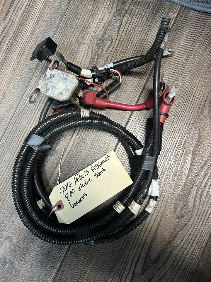 2016 polaris assault electric start harness complete with solenoid - Image 1 of 1