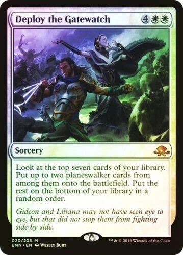 Deploy the Gatewatch *Foil* | EMN Eldritch Moon | MTG NM - Image 1 of 1