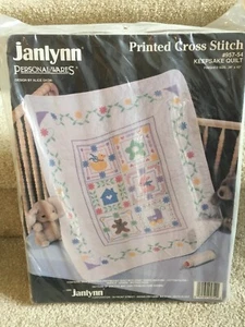 Janlynn Cross Stitch Keepsake Baby Quilt #957-54 Unopened FREE SHIPPING - Picture 1 of 5