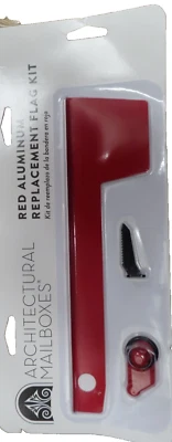 Solar Gibraltar Mailboxes Replacement Mailbox Flag Kit Red #RF000R06AM   NEW - Image 1 of 2