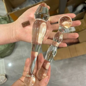 Glass Dildo Adults Masturbator Sex Toy Prostate Massager Anal Butt Plug,UK Stock - Picture 1 of 20