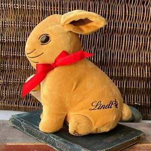 Lindt Gold Bunny Plush Soft Toy Zip Compartment 2014 NO Chocolates 10" - Picture 1 of 8