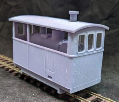 3D-FACTORYUK O-16.5 Schmalspur Dampfbahn Lok Karosseriebausatz für Tenshodo Power LKW