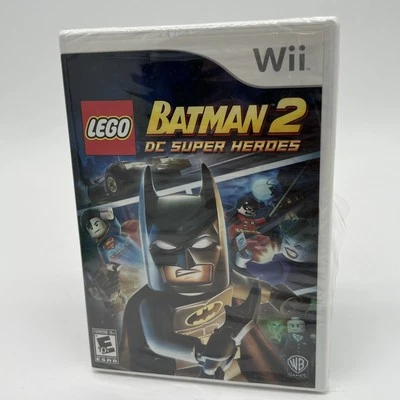 NEW LEGO Batman 2: DC Super Heroes Video Game (Nintendo Wii 2012) Factory Sealed - Image 1 of 3