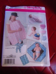 UNCUT Simplicity BABY WINDELHÜLLEN/WIMPELKETTE/STILLHÜLLE Nähen MUSTER #2165 - Bild 1 von 2