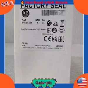 Allen Bradley 1794-OF4IXT Flex XT 4-Point Analog Output Module US Free Tax - Picture 1 of 4
