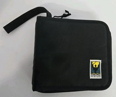 48 CD DVD Bluray Juego Billetera Conductor Serie Almacenamiento Estuche Negro con Cremallera  Foto 1 de 4