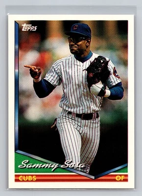 1994 Topps Bilingual Spanish #725 Sammy Sosa - Image 1 of 2