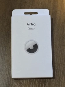 Apple AirTag 4-Pack MX542LL/A A2187 New and Sealed - Zdjęcie 1 z 2