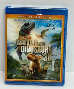 Walking with Dinosaurs Deluxe Ed (3D Blu ray/Dvd Digital HD) 2014 New Sealed - Picture 1 of 2
