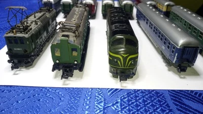 Konvolut Lokomotiven Piko NOHAB und Wagen BASTLER ! - Bild 1 von 4