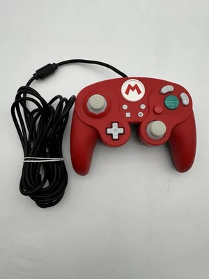 PDP Official Nintendo Switch Wired Fight Pad Pro Controller Red Mario Edition - Image 1 of 4