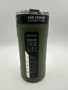 NEW BRUMATE HOPSULATOR TRIO GREEN 12 OZ & 16 CANS - Picture 1 of 7