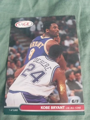 1999 SAGE - Kobe Bryant #9 NM - Image 1 of 2