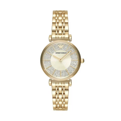 Emporio Armani AR11608 Women's Stainless Steel Gold Watch 32mm - Image 1 of 4