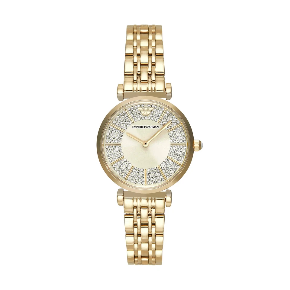 Emporio Armani AR11608 Women's Stainless Steel Gold Watch 32mm - Image 1 of 4