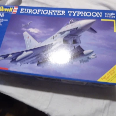 Revell 04568 Kit Eurofighter Typhoon Single Seater 1:48 Complete Original Box (W238) - Image 1 of 3