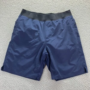 Fabletics Laufen Fitness Shorts gefüttert blau Performance sportlich 9" INS Herren Gr. XL - Bild 1 von 7