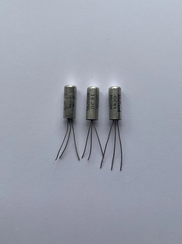 OC81 Vintage Mullard Germanium Transistor Set x3 For Tone Bender MK2 Tested (1) - Image 1 of 4
