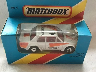 MATCHBOX MB74 FIAT ABARTH MATCHBOX 45 - EN CAJA - RARO Foto 1 de 2