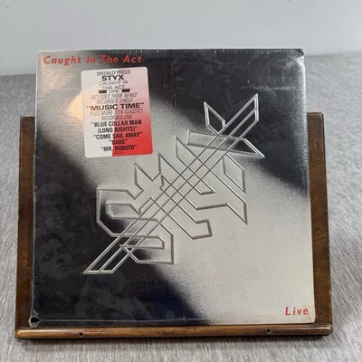 STYX - Caught In The Act LIVE 1984 Vinyl Double LP Record A&M SP-6514 SEALED! - Image 1 of 4
