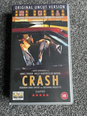 Crash Vhs David Cronenberg uncut version rare - Image 1 of 4