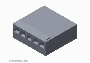 Molex HSG 5P with LKG ramp Header & Wire Housings - Picture 1 of 2