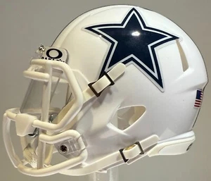 Dallas Cowboys Alternate Mini Football Helmet - Choose Your Player - Picture 1 of 11