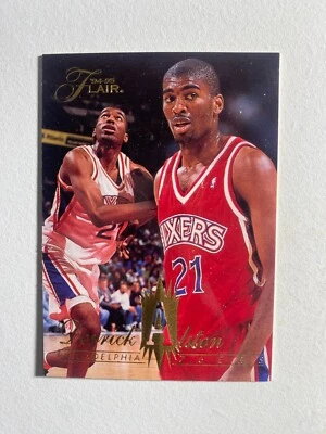 1994-95 FLAIR #280 DERRICK ALSTON NM-MT NBA BASKETBALL CARD - Image 1 of 2