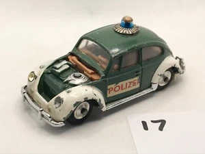 CORGI TOY 492 VW VOLKSWAGEN 1200 BEETLE EURO POLICE POLIZEI DIECAST CAR - BONNET - Picture 1 of 5