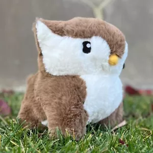 Peluche de oso búho de lujo - animal de peluche de criatura mítica - marrón - Imagen 1 de 4