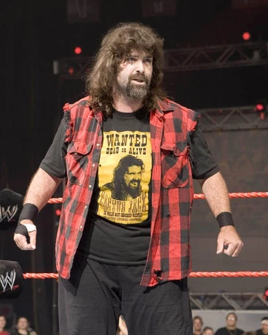 Pro Wrestler CACTUS JACK MICK FOLEY Glossy 8x10 Photo WWF Print MANKIND Poster Cover