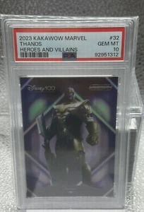 2023 Kakawow Marvel Heroes And Villains Thanos   PSA 10 - Picture 1 of 2
