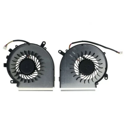 New CPU+GPU Cooling Fan 3Pin Set For MSI GE62 GL62 GE72 GL72 GP62 GP72 PE60 PE70 - Image 1 of 4