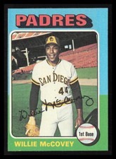 Willie McCovey 1975 Topps #450  San Diego Padres
