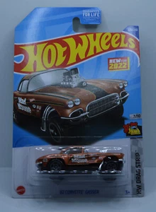 HOT WHEELS '62 CORVETTE GASSER HW DRAG STRIP 7/10 225/250 - Picture 1 of 3