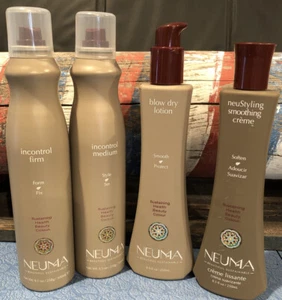 Lot Neuma neuStyling blow dry lotion Incontrol firm/medium Smoothing Creme Cream - Picture 1 of 9