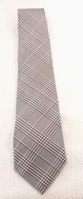 Corbata Ralph Lauren Etiqueta Púrpura Oro Real Negro Beige Hecha a Mano Inglaterra Foto 1 de 4