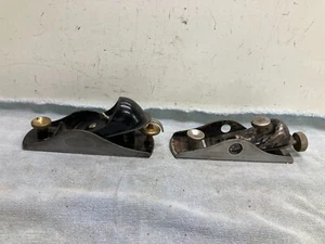 Lot Of 2 Vintage STANLEY # 118 'Unbreakable' Steel & 9 1/4 Low Angle Block Plane - Picture 1 of 19