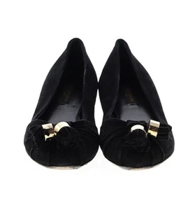 Authentische flache Ballerinas Louis Vuitton Fliege & Krawatte Größe 35,5 (6) - Bild 1 von 12