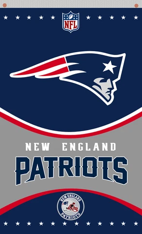 New England Patriots Football Team Flag 90x150cm 3x5ft Fan best banner 100D Cover