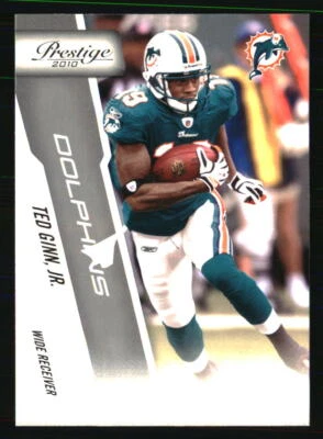 Ted Ginn Jr. 2010 Panini Prestige #106 FOOTBALL Card - Image 1 of 2