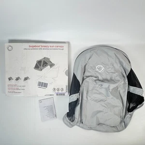 Bugaboo Bee Breezy  Sun Canopy with UPF Sun Protection Grey Stroller Misty Grey - Picture 1 of 11